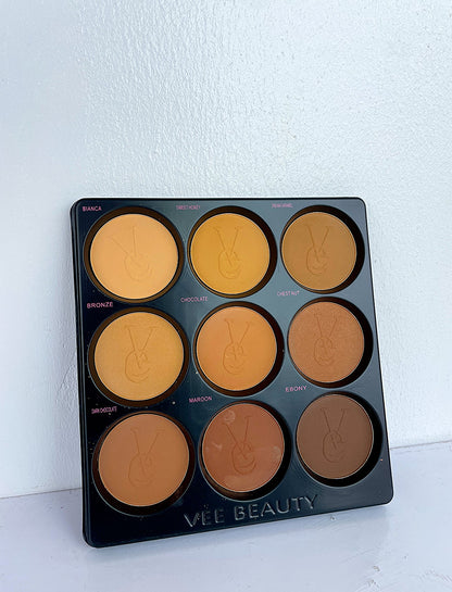 Vee Beauty Face Powder Palette