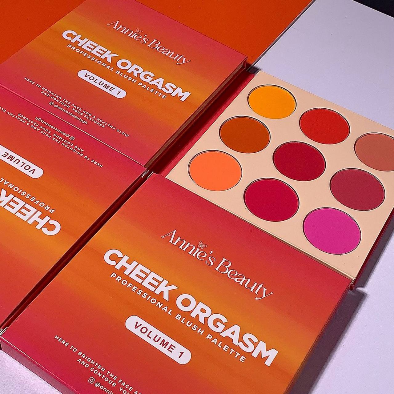 Annie’s Beauty Check Orgasm Blush Palette