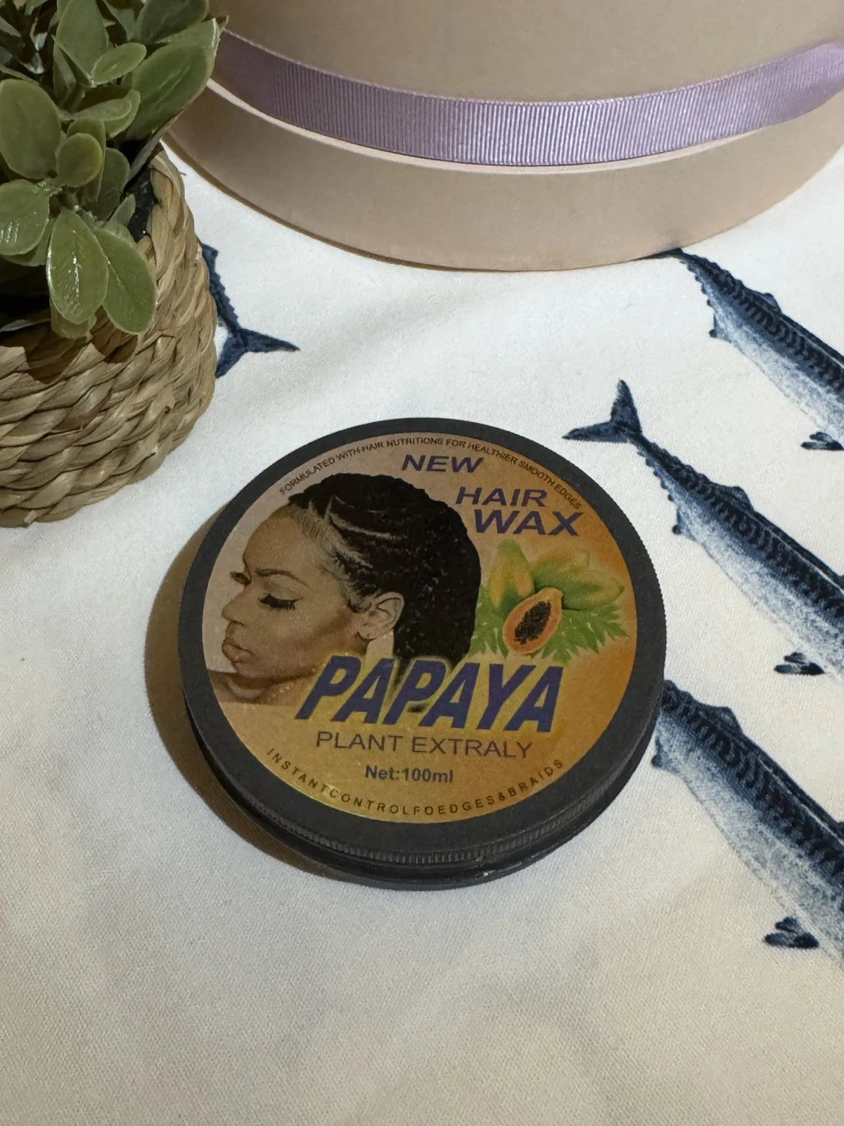 Papaya Hair Wax Edge Control